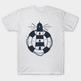 Lighthouse. Nautical T-Shirt